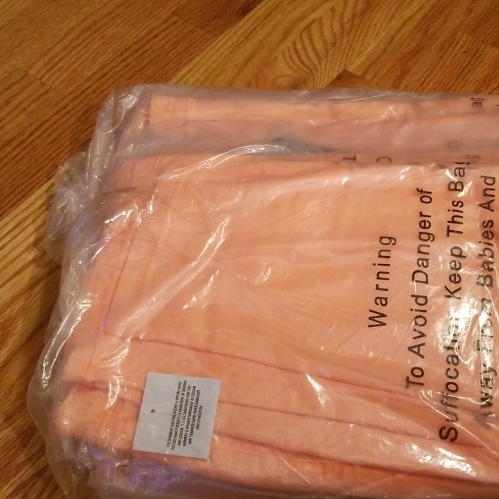 Peach Multi Slash High Waist Jeggings - Picture 5 of 5